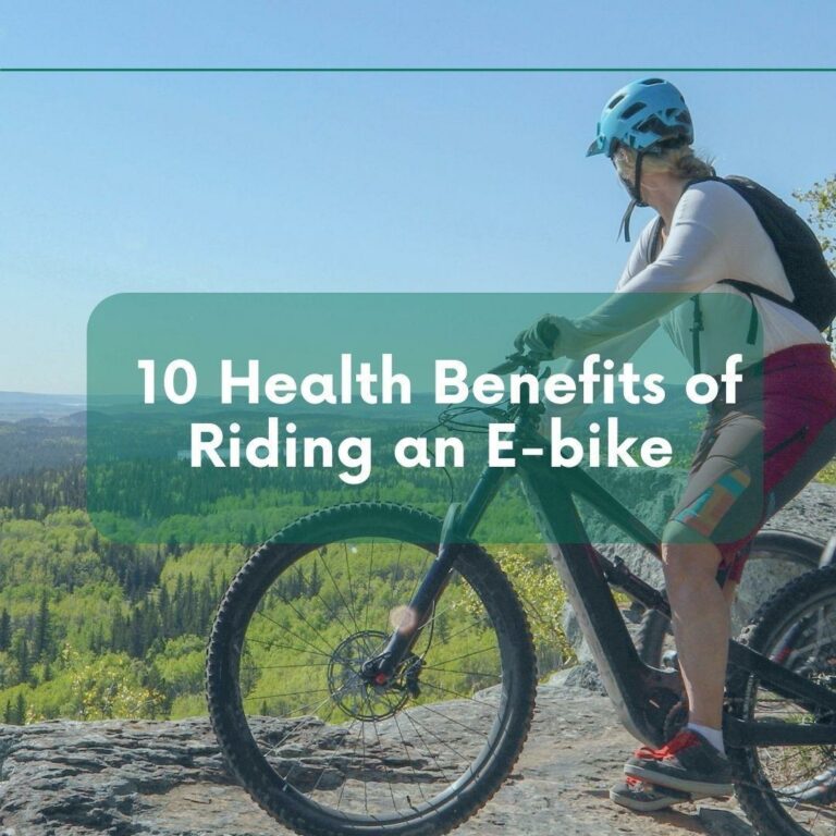 10 Health Benefits Due to Riding An E-bike