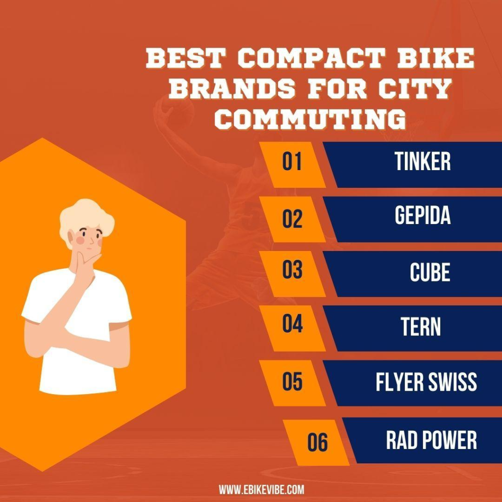 Best compact bike brands for city commuting