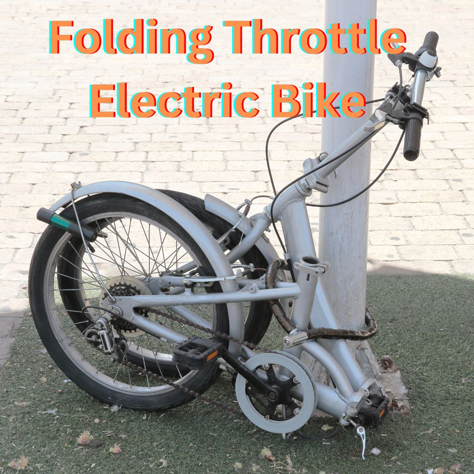 Folding Throttle Electric Bike