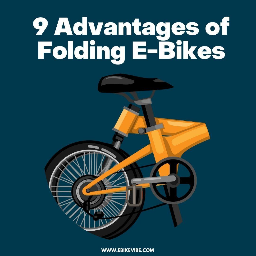 Advantages of folding e-bikes