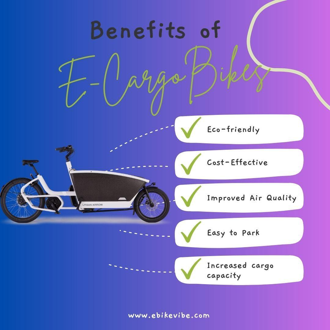 benefits of e-cargo bikes