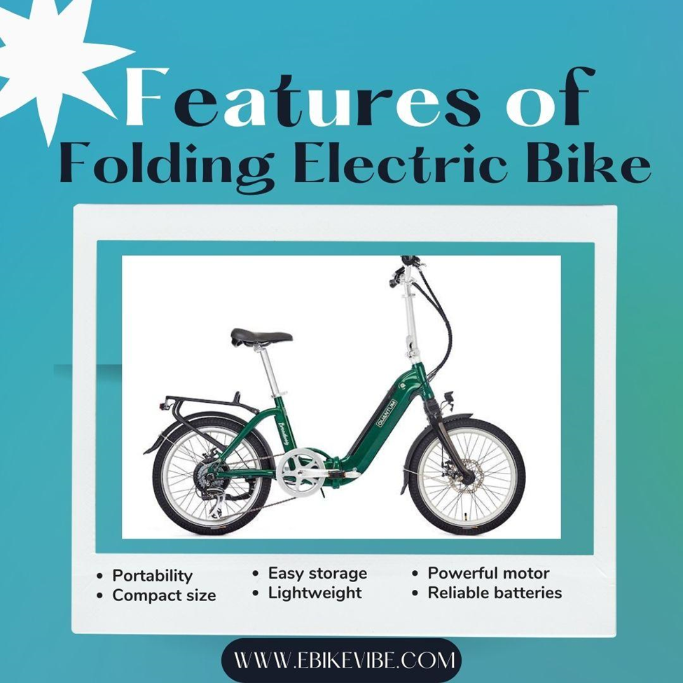 Folding Electric BIke Features 