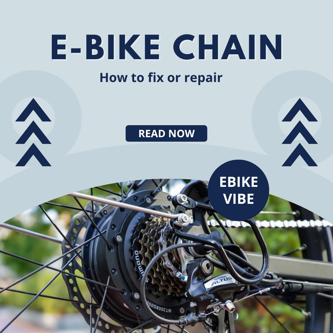 How to fix or repair ebike chain.