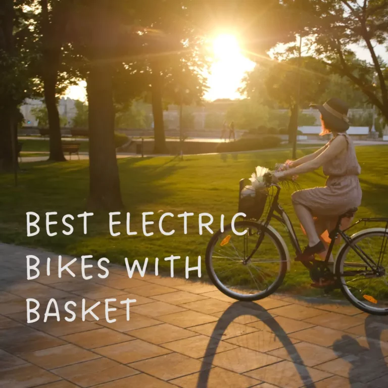 We Picked 8 Best Electric Bikes With Basket
