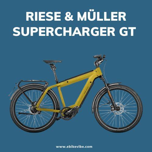 Yellow color Riese & Muller Supercharger GT Electric Bike