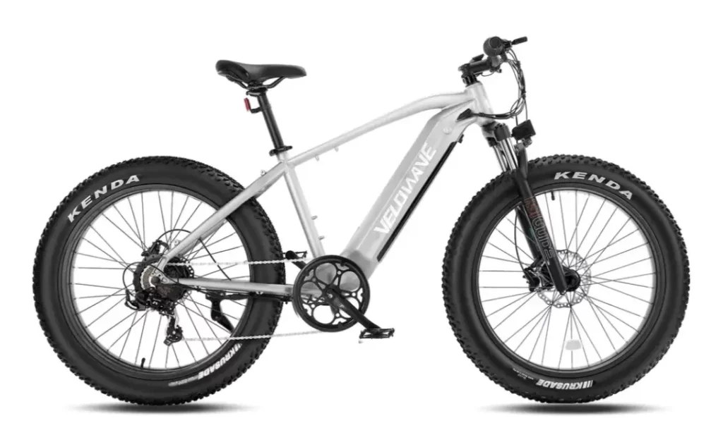 A white Velowave Ranger Electric bike on a white background.