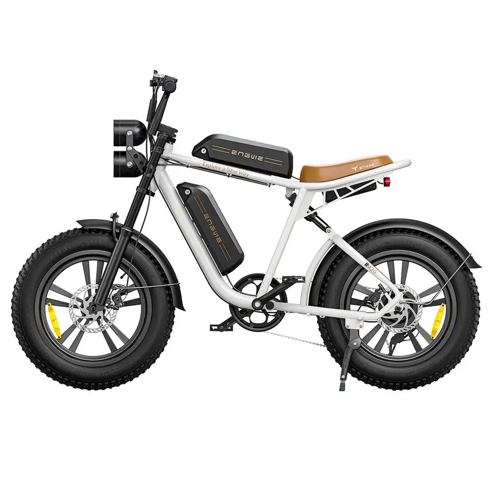 Engwe M20 Electric bike with white background.