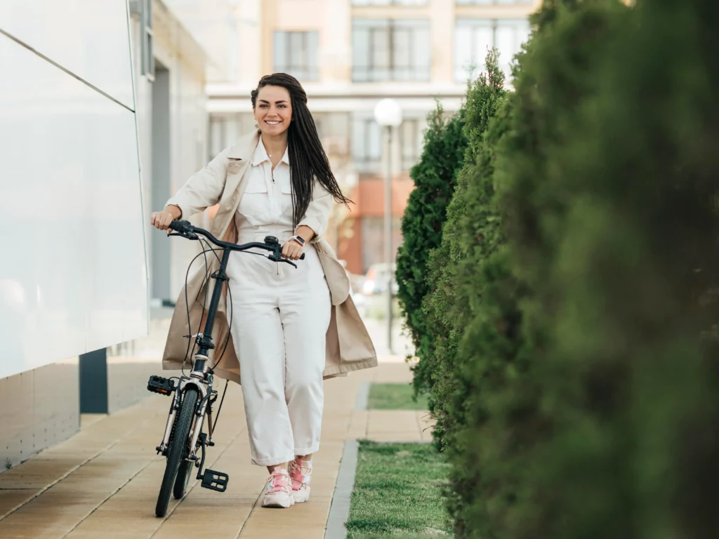 Can you ride an e-bike on the sidewalk.