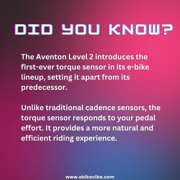 Aventon level 2 introduces the first ever torque sensor in its ebike.