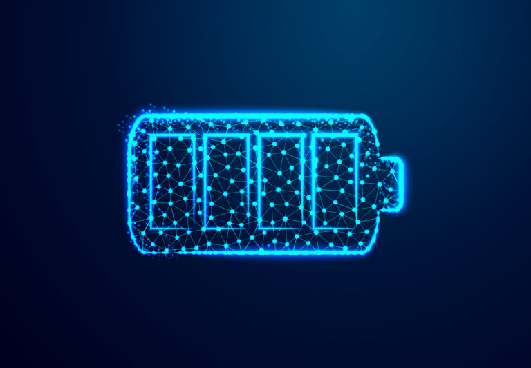 blue battery icon